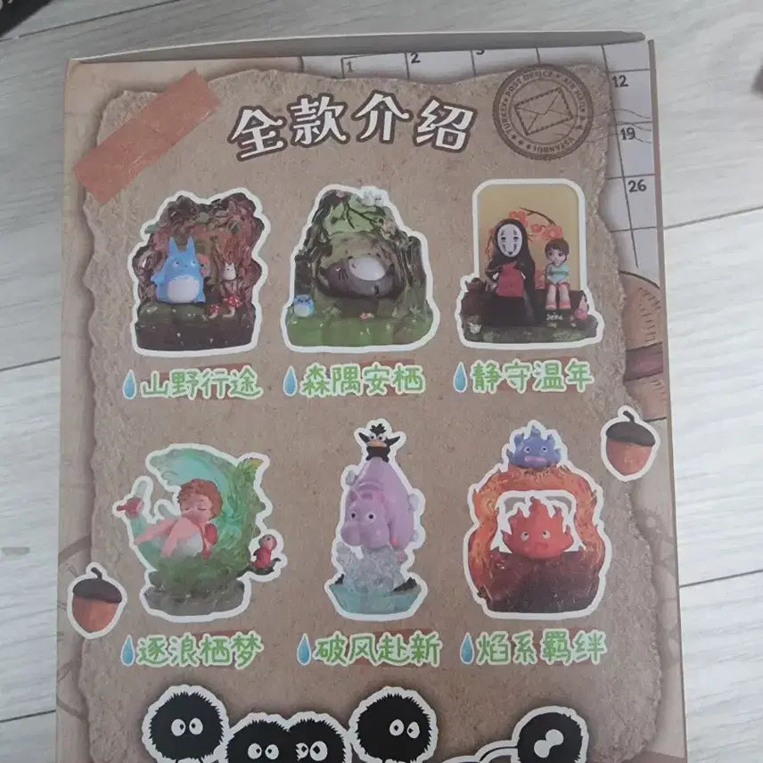 [BUNJANG] Ghibli Random Box Figure (Made in China) / [미개봉 새상품] 지브리 랜덤깡 피규어