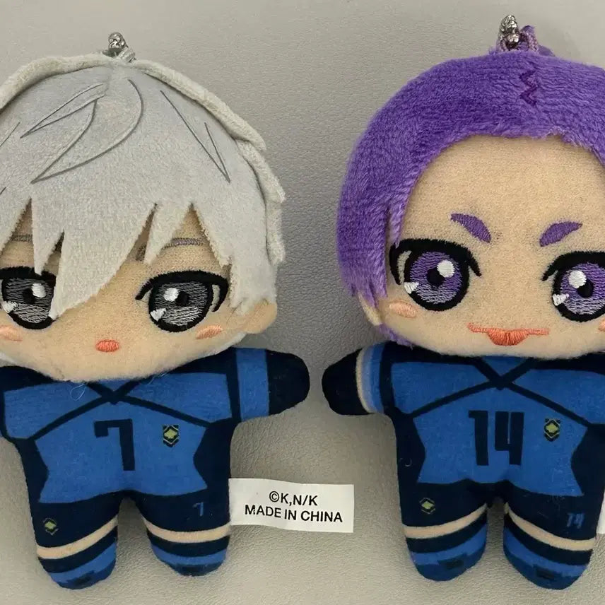 [BUNJANG] Blue Lock Nagi &amp; Reo Plushie Bundle Set / 블루록 나기 레오 누이 일괄