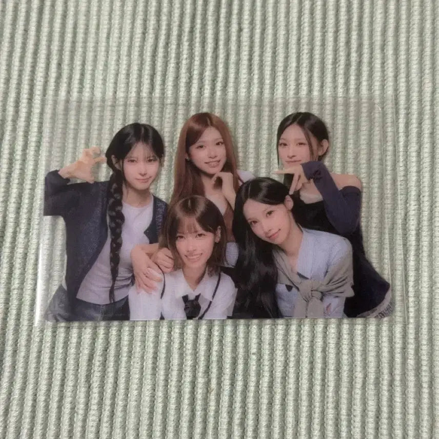 [BUNJANG] RESCENE Group Clear Photocard / 리센느 빵 단체 투명포카 판매
