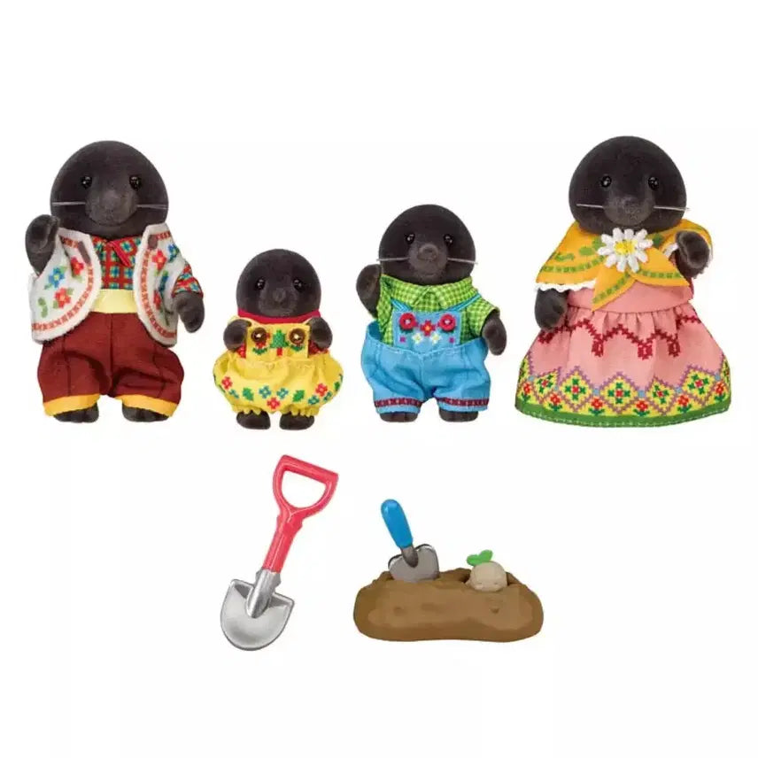 [BUNJANG] Sylvanian Families Mole Family Underground Adventure Set / 실바니안 패밀리 두더지 가족 지하 대모험 세트