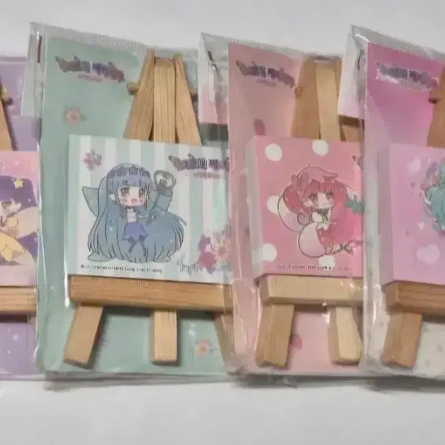 [BUNJANG] Fairy Ru Easel Memo Pad / 고전문구 페어리루 이젤 메모지