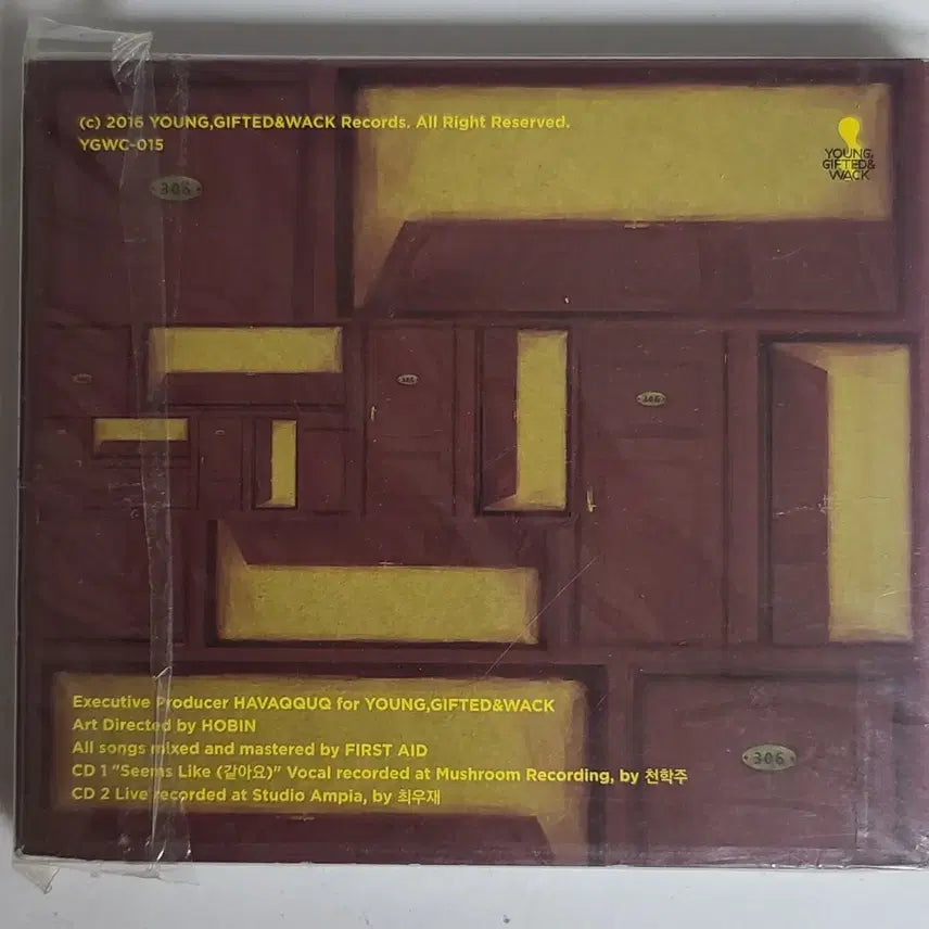 [BUNJANG] ROOM306 at Doors 2CD / ( CD ) ROOM306 at Doors 2CD