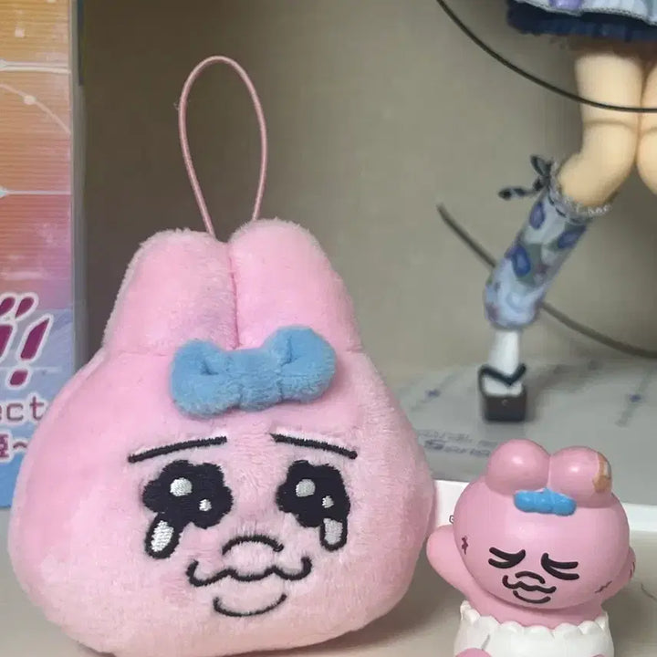 [BUNJANG] Pantsu Usagi Plush Keychain + Figure Gacha / 빤쮸토끼 인형 키링+피규어 가챠