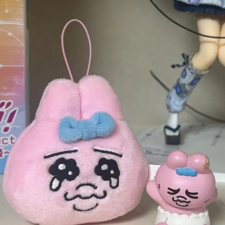 [BUNJANG] Pantsu Usagi Plush Keychain + Figure Gacha / 빤쮸토끼 인형 키링+피규어 가챠