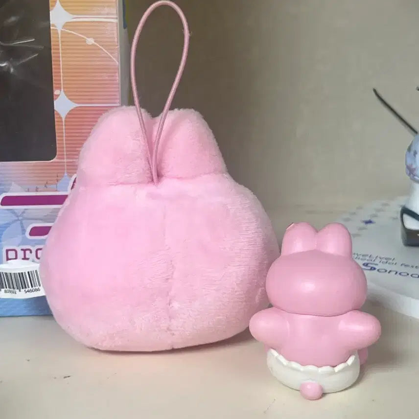 [BUNJANG] Pantsu Usagi Plush Keychain + Figure Gacha / 빤쮸토끼 인형 키링+피규어 가챠