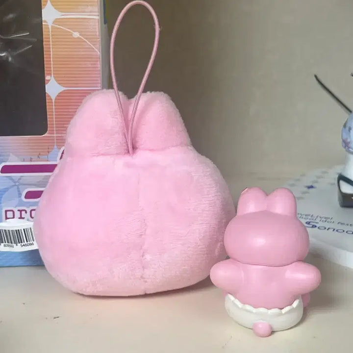 [BUNJANG] Pantsu Usagi Plush Keychain + Figure Gacha / 빤쮸토끼 인형 키링+피규어 가챠