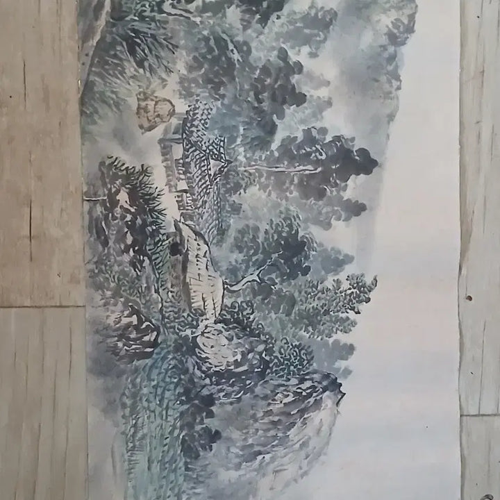 [BUNJANG] Master Oh Gung Landscape Painting / 오공 화백의 산수화 풍경