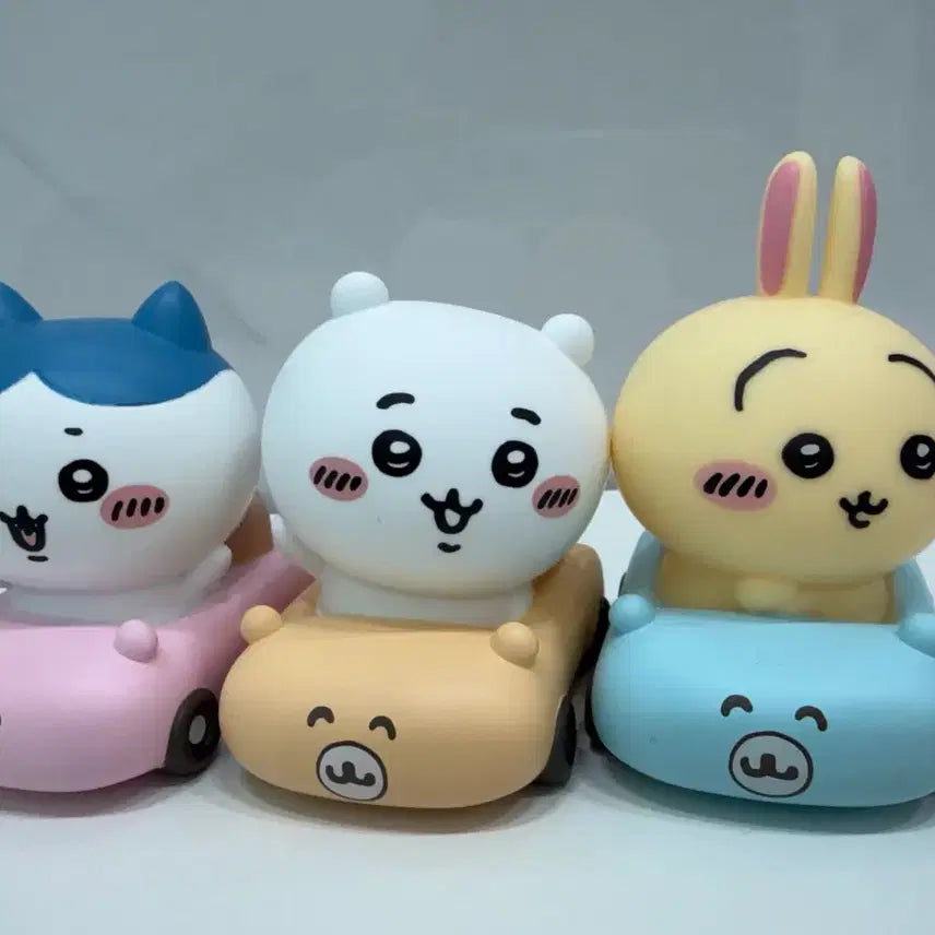 [BUNJANG] Chiikawa Friends 3 Bunguui Bundle Set / 프렌즈3 붕붕이(치이카와, 하치와레, 우사기) 일괄