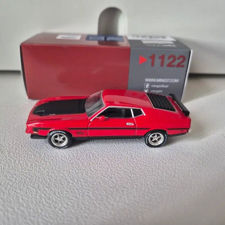 [BUNJANG] Mini GT Ford Mustang Mach-E Race Red / 미니지티 포드 머스탱 마하 레이스 레드