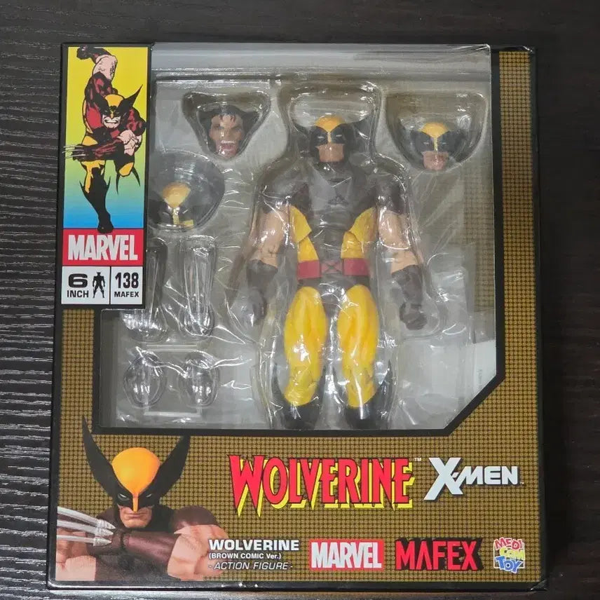 [BUNJANG] Mafex No. 138 Wolverine Brown Suit (Reissue) Action Figure / 마펙스 no.138 울버린 브라운 슈트 (재판)