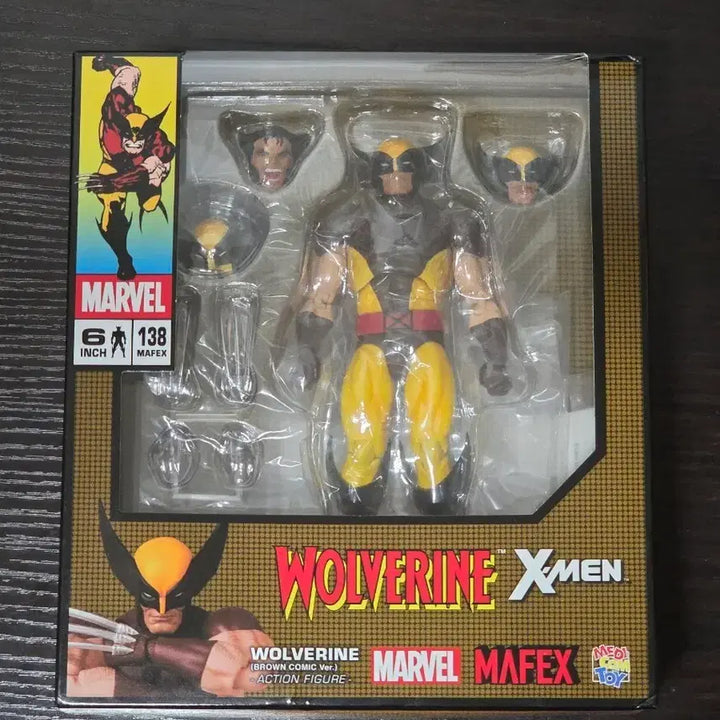 [BUNJANG] Mafex No. 138 Wolverine Brown Suit (Reissue) Action Figure / 마펙스 no.138 울버린 브라운 슈트 (재판)