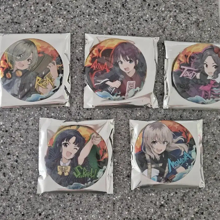 [BUNJANG] Bocchi the Rock! Can Badge Set / 걸즈 밴드 크라이 캔뱃지 세트