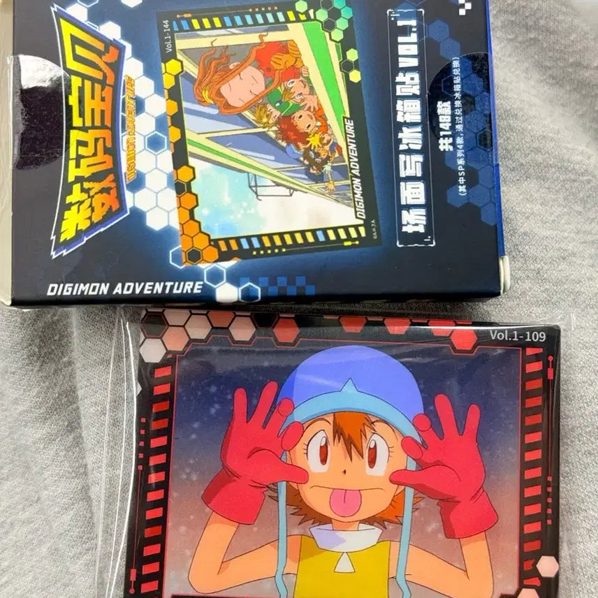 [BUNJANG] Digimon Adventure Sora Scene Magnet (Sealed) / 디지몬 장면 마그넷 (소라)