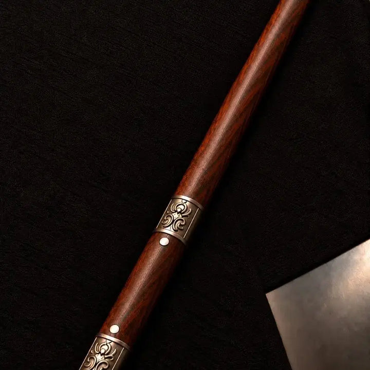 [BUNJANG] Premium Patterned Wood Sword Antique Set / 고급 무늬원목 가검 앤틱 세트.새상품