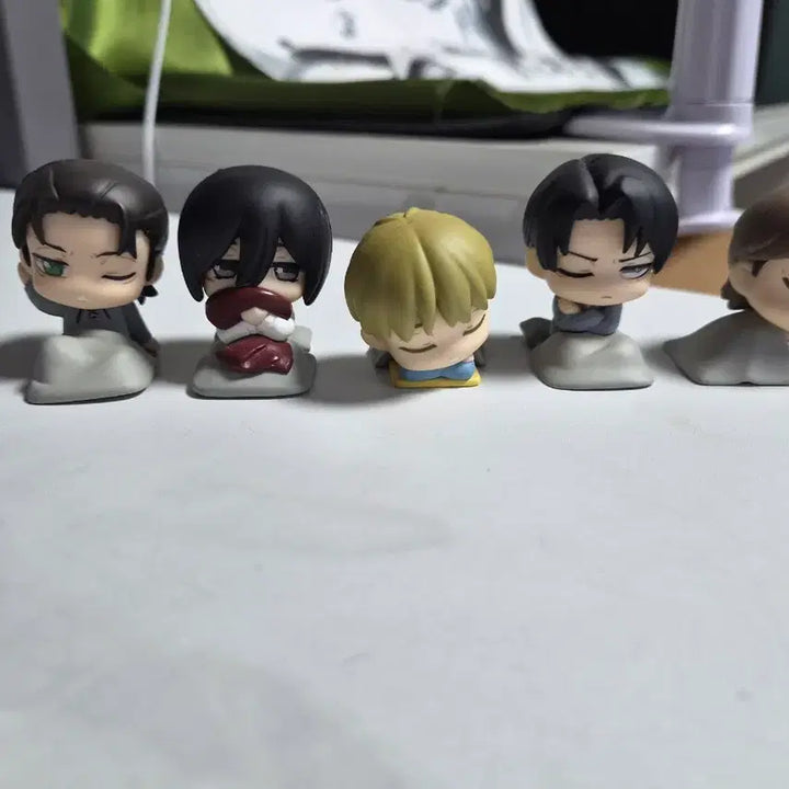 [BUNJANG] Attack on Titan Onemutan 45mm Mini Figure Complete Set / 일괄/택포5.5)진격의거인 오네무탄 45mm 미니 피규어 전종