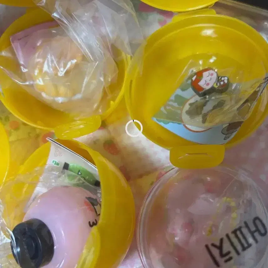 [BUNJANG] Kakao Friends Apeach Gacha Figure Bundle Set / 카카오프렌즈 어피치 가챠 일괄판매합니다.