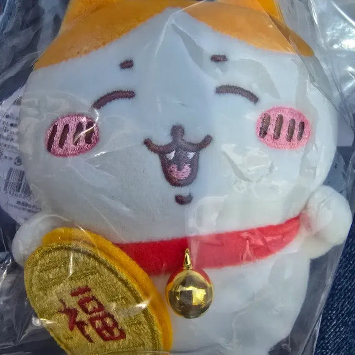 [BUNJANG] Fukuchan Hachware Plush Doll (Sealed) / 금치와레 하치와레 인형 미개봉