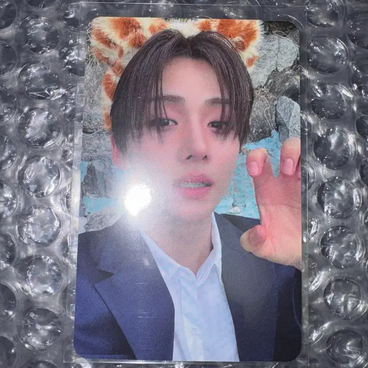 [BUNJANG] ALPHADRIVE1 Sangwon Lucky Draw Photocard / 알디원 상원 미니레코드 포토카드 /알파드라이브원 고양이머리띠 cementic nest 포카 이상원