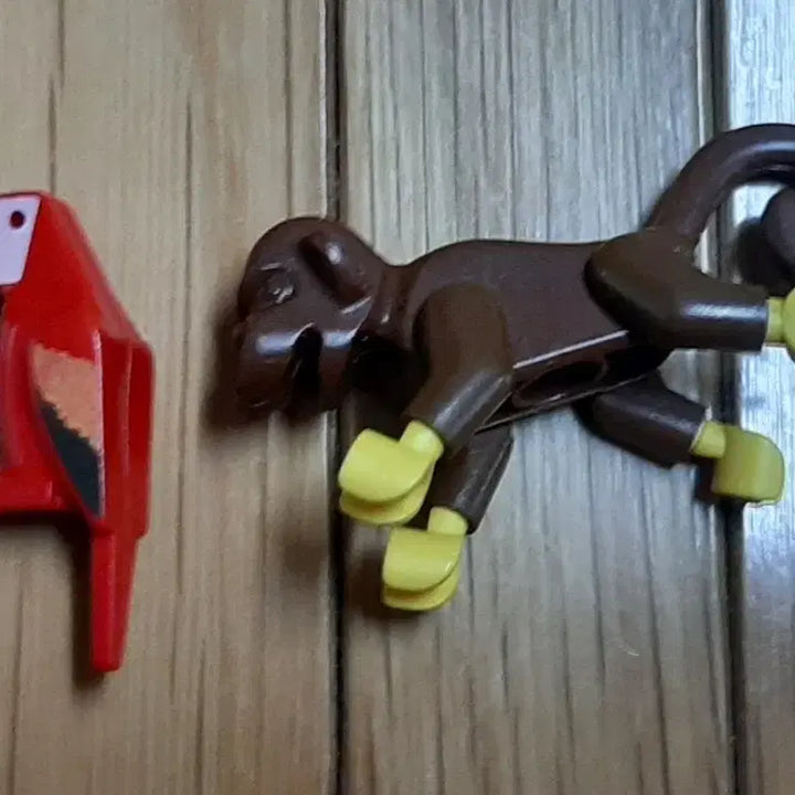 [BUNJANG] LEGO 6285 Parrot &amp; Monkey Figures / 레고 6285 앵무새 원숭이 피규어