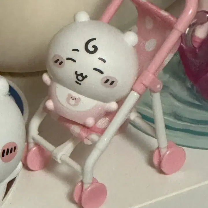 [BUNJANG] Chiikawa Baby Sofubi &amp; Gacha Figures with Stroller / 치이카와 베이비 소프비 치이카와 소프비 치이카와 가챠