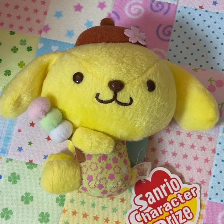 [BUNJANG] Classic Purin Danggo Plush Doll / 고전 폼폼푸린 당고 인형