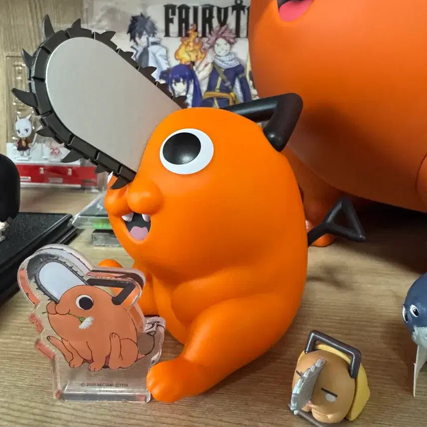 [BUNJANG] Chainsaw Man Pochita Acrylic Figure Bundle Set / 체인소맨 포치타 피규어 아크릴 일괄