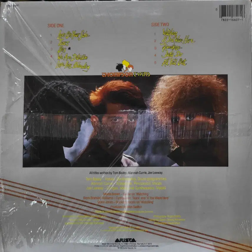 [BUNJANG] Thompson Twins Side Kicks LP / L.273. 톰슨 트윈스 Side Kicks LP