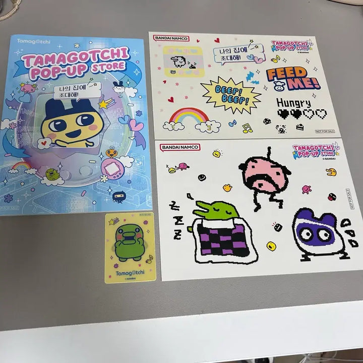 [BUNJANG] Tamagotchi Stickers Bundle Set / 다마고치 스티커 일괄