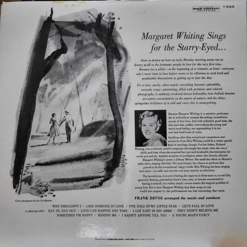 [BUNJANG] Margaret Whiting MONO LP Record / L.274. 마가렛 휘팅. MONO LP 음반.
