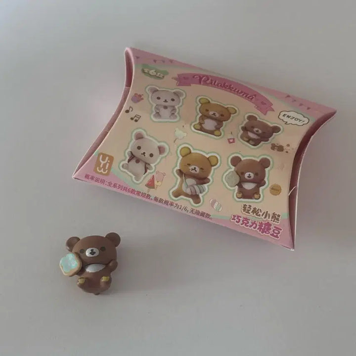 [BUNJANG] Rilakkuma Rice Grain Mini Figure / 리락쿠마 쌀알피규어