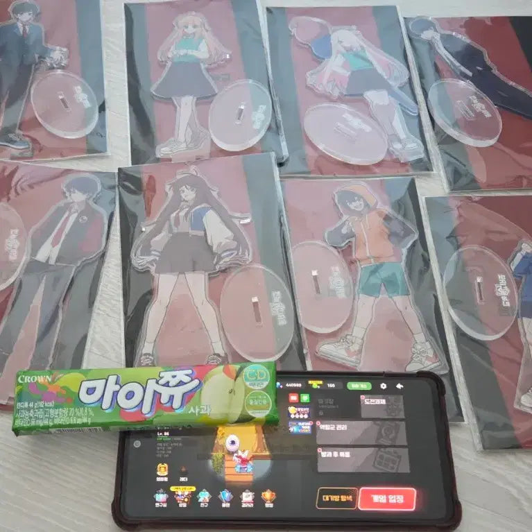 [BUNJANG] Zombie High 11th Anniversary Reboot Acrylic Stand Bundle Set / 좀비고 11주년 리부트 아크릴스탠드 일괄