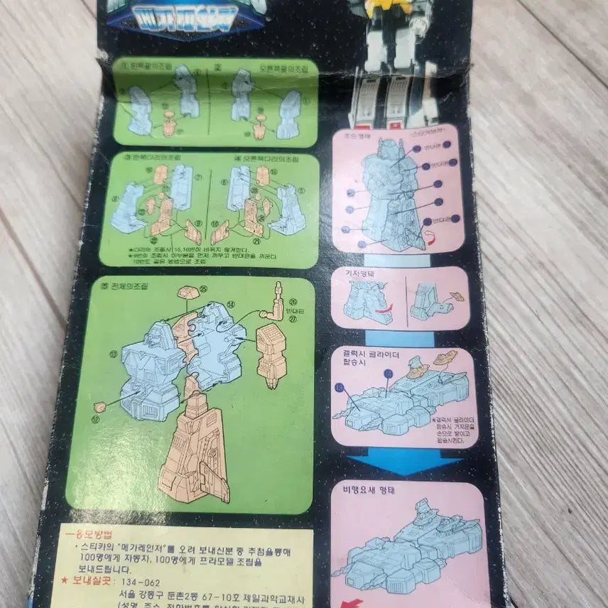 [BUNJANG] Jeil Science Delta Megazord / 제일과학 델타메가조드 전대물