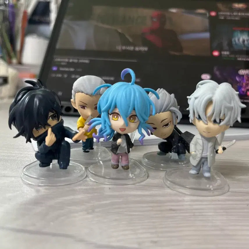 [BUNJANG] Sakamoto Days Gacha 2nd Edition Full Set Figure / 사카모토데이즈 피규어가챠2탄풀셋세바나츠키사카모토타로아카오아키리가쿠슬러x