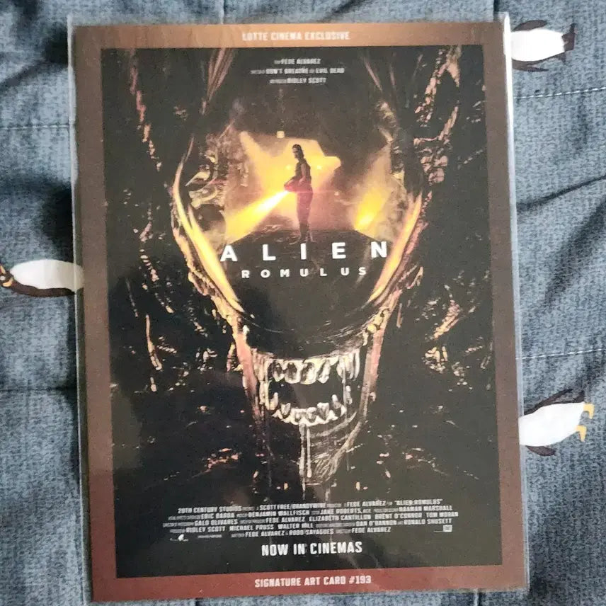 [BUNJANG] Alien: Romulus Art Card / 에일리언 로뮬러스 아트카드