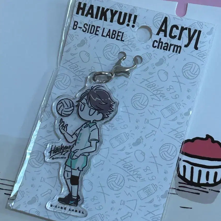 [BUNJANG] Haikyuu!! B Side Label Oikawa Acrylic Keyring / 하이큐 b side label 오이카와 아크릴 키링 비사이드