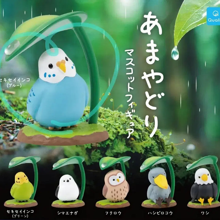 [BUNJANG] Rain-Avoiding Bird Sky Blue Lovebird Gacha / 아야마도리 비 피하는 새 하늘색 사랑앵무 가챠
