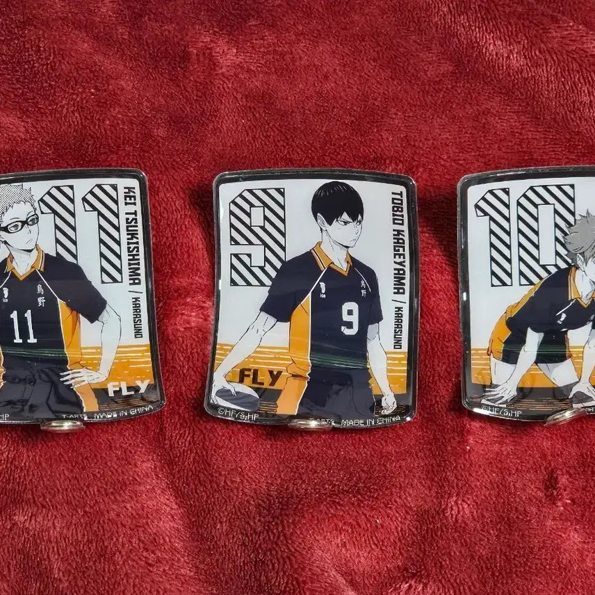 [BUNJANG] Haikyuu!! Karasuno High School Phone Strap Set / 하이큐 폰 트랩(카라스노고교)