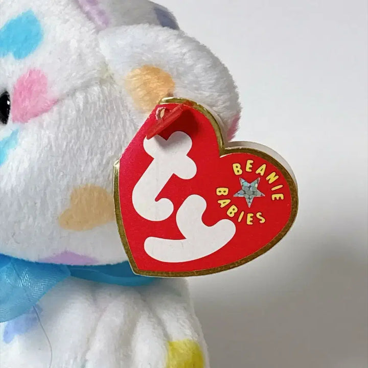 [BUNJANG] Ty Bear Heart Vintage Teddy Bear Plush / Ty베어 티와이베어 하트 빈티지 테디베어 인형