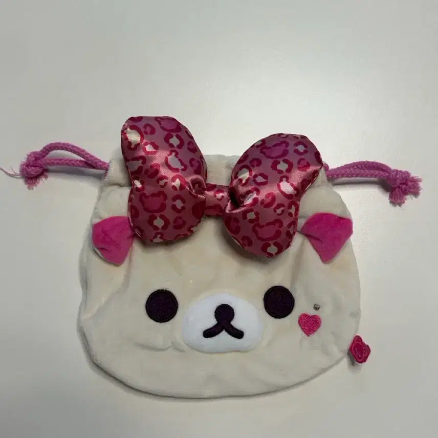 [BUNJANG] Korilakkuma Leopard Print Pouch / 호피 코리락쿠마 가득 파우치