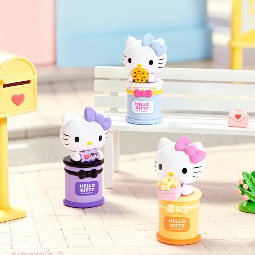 [BUNJANG] Sanrio Hello Kitty Hyper Figure (Purple) / 산리오 picocici 헬로키티 키티 히퍼 보라 피규어