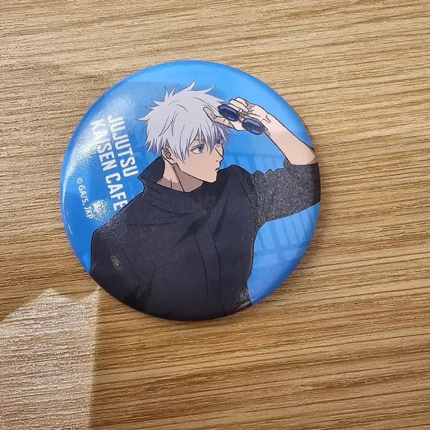 [BUNJANG] Juju Cafe Gojo Can Badge / 쥬쥬카페 고죠캔뱃지 판매합니다