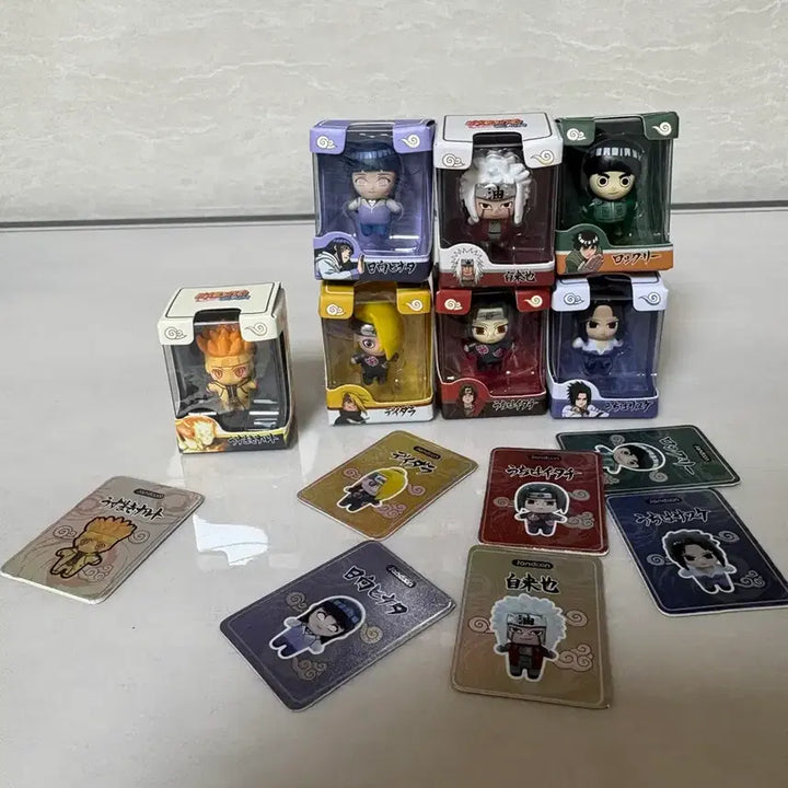 [BUNJANG] Naruto Rice Ball Figure Set (Secret Included) - 7 Types Bundle Set / [갸아라님] 나루토 쌀알 피규어 시크릿 포함 7종 일괄