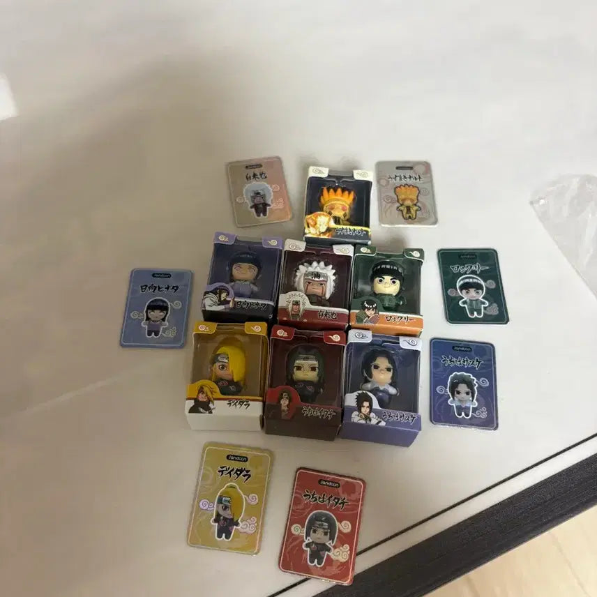 [BUNJANG] Naruto Rice Ball Figure Set (Secret Included) - 7 Types Bundle Set / [갸아라님] 나루토 쌀알 피규어 시크릿 포함 7종 일괄