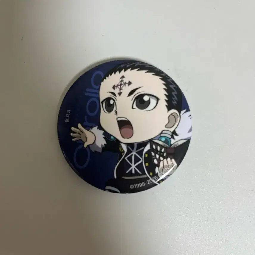[BUNJANG] Hunter x Hunter Chrollo Can Badge / 한터X헌터 헌헌 클로로 캔뱃지