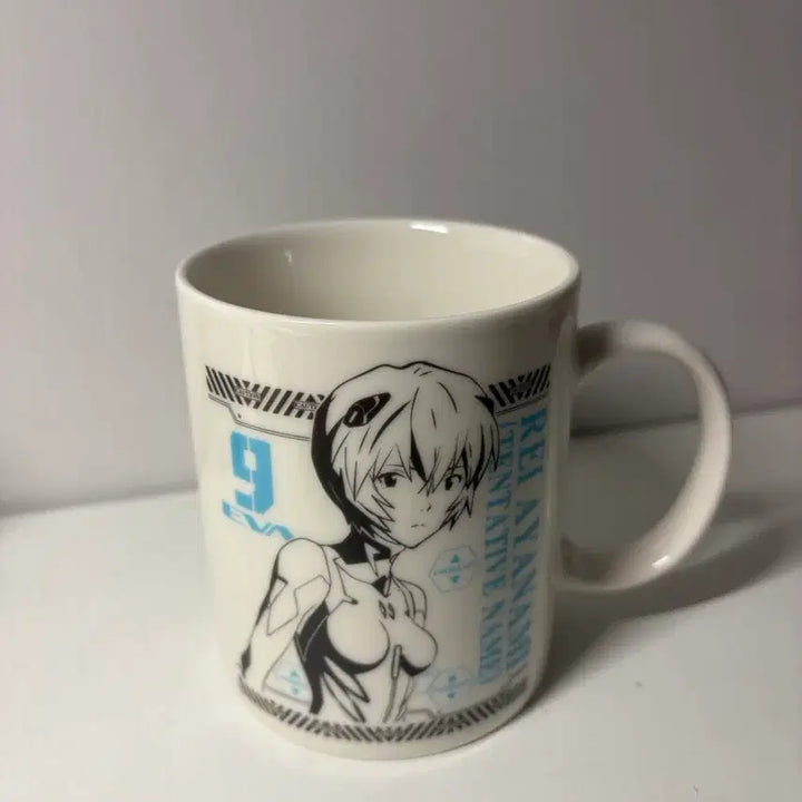 [BUNJANG] Evangelion Ayanami Rei Mug Cup / 에반게리온 아야나미 레이 머그컵 새상품