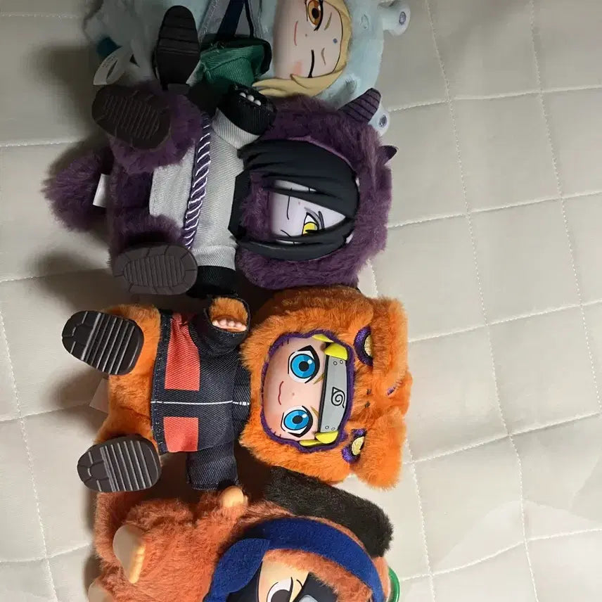 [BUNJANG] Naruto Anime Character Plush Set / 나루토 인형 판매