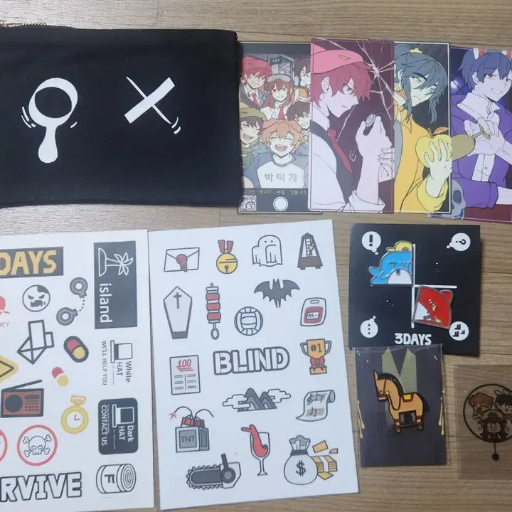 [BUNJANG] Jamttel 3DAYS Blind Goods Set / 잠뜰 3DAYS/블라인드 굿즈 세트