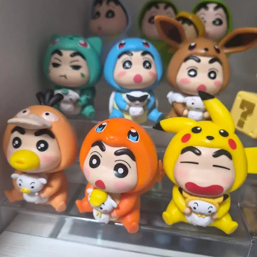 [BUNJANG] Crayon Shin-chan Pikachu Full Set / 짱구 피카츄 풀세트