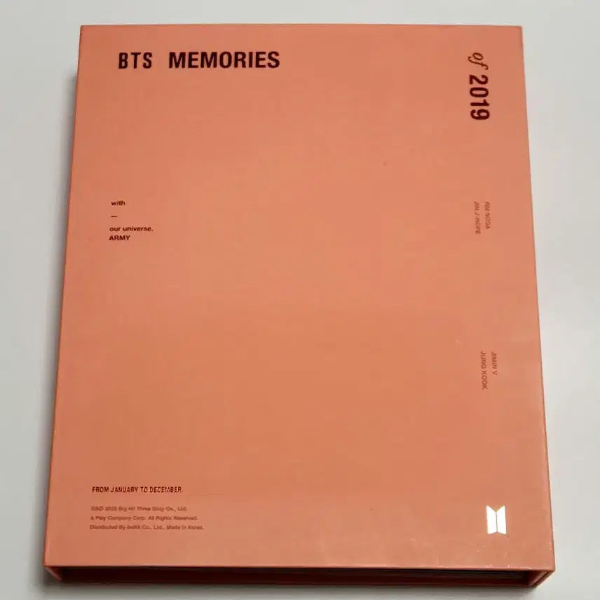 [BUNJANG] BTS 2019 Memories DVD Bundle Set / 방탄소년단 2019 메모리즈 bts memories dvd