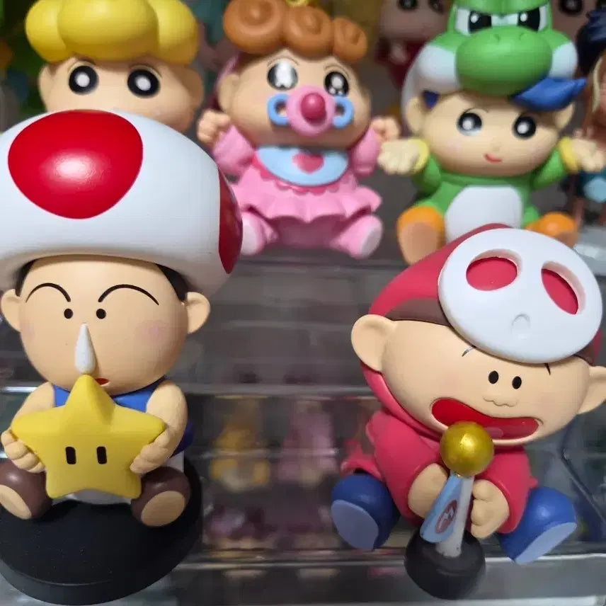 [BUNJANG] Crayon Shin-chan Mario Collaboration 5-Figure Set / 짱구마리오5종